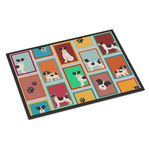 พรมเช็ดเท้ากันลื่นแจ็ครัสเซลเทอร์เรียร์พรมปูพื้นทางเข้าด้านหน้าขนาด24ชม. X 36วัตต์ - Product Image 1