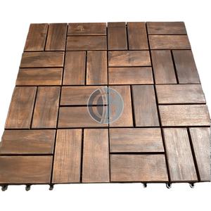 Baldosas de Madera para Exterior Viet Wood Vietnam Acacia, Impermeables, Antideslizantes, Encajables, Diseño Contemporáneo, Bajo Mantenimiento, Acabado Mate 5+ - Product Image 5