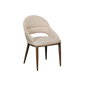 Ensemble de table à manger moderne avec 4 chaises rembourrées, plateau en bois extensible, design mid-century pour meubles de maison - Product Image 5