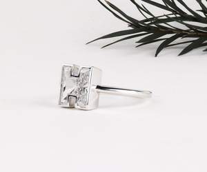 High Quality IGI Certified 14K Gold E VVS1 Lab Grown Diamond Alphabet <b>Initial</b> Letter Engagement Wedding Birthday Gift Her - Product Image 2