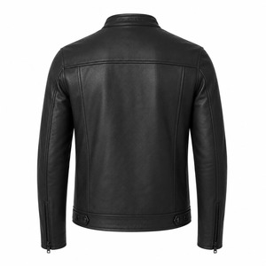 Veste en cuir pour homme de qualité supérieure, élégante et stylée, coupe classique, style automne - Product Image 2