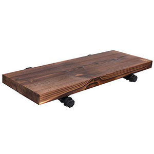 Estantes Flotantes de Metal y Madera Personalizados para Montar en la Pared, Decoración de Dormitorio, Estantes Flotantes - Product Image 4