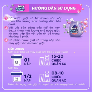 Detergente para ropa Maxkleen Early Morning 2.4kg Elimina las manchas difíciles de la ropa y previene la reaparición de manchas. Solo venta al por mayor. - Product Image 2