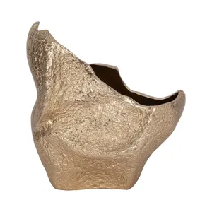 Jarrón de Flores de Metal de Diseño de Alta Gama, Hecho a Mano, de Hierro, Diseño Costero para Bodas, Ecológico, para Decoración del Hogar, Zahid Exports - Product Image 4