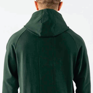 Trajes deportivos de invierno de poliéster/algodón, lisos, de largo completo, con bolsillos laterales, para hombre, corte ajustado, fabricación. - Product Image 2