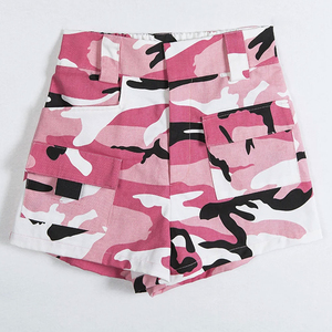 Shorts de yoga pour femmes de bonne qualité, été, coupe ajustée, taille haute, respirants, taille élastique, logo personnalisable, service OEM, polyester/nylon - Product Image 4