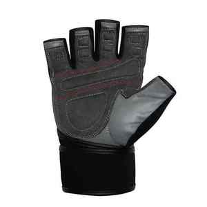Gants d'entraînement MMA et de musculation unisexes, fermeture auto-agrippante, antidérapants, en cuir synthétique, sans doigts - Product Image 5