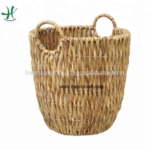 Panier de rangement en jacinthe d'eau de Haprosimex Saigon - Product Image 4