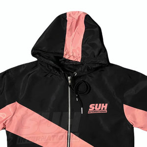Hot Selling Premium Quality Hooded Casual <b>Windbreaker</b> Shorts Set Breathable Eco-Friendly Quick Dry Lightweight Online Sale - Product Image 4