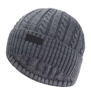 2026 New Design 100% <b>Wool</b> Breathable & Waterproof Winter <b>Beanie</b> Hats OEM Service Wholesale Custom Made with Custom Logo - Product Image 1