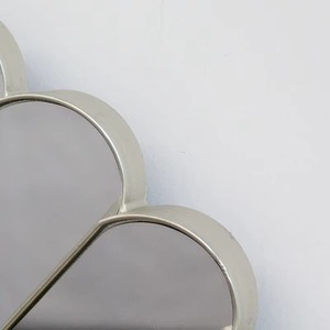 Multi Decorative Glass & Metal <b>Round</b> Rustic Handmade Contemporary <b>Wall</b> Hanging <b>Mirror</b> for Living Room Bathroom From REHMAN CRAFT - Product Image 5