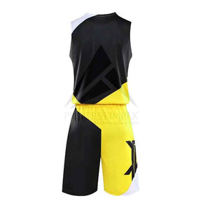 ชุดบาสเก็ตบอลชาย เสื้อเจอร์ซีย์และกางเกงขาสั้น ชุดน้ำหนักเบา ระบายอากาศได้ดี แห้งเร็ว ชุดทีม กระบวนการผลิต Impex - Product Image 3