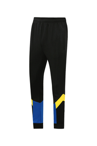 Ensemble de survêtement pour homme avec sweat à capuche zippé à manches longues et pantalon, style sportif, color block, coupe classique, pour l'automne, bleu, noir, jaune - Product Image 6