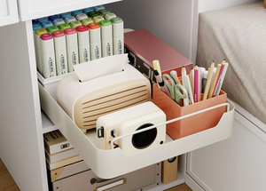Organizador Extraíble para Debajo del Fregadero, Cajón de Almacenamiento para Cocina y Despensa con Película Nano, OEM/ODM Vietnam - Product Image 4