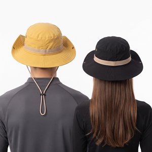 Sombrero para el Sol con Protección UV, Ala Ancha, Estilo Boonie, para Hombres y Mujeres, Ideal para Senderismo, Camping, Playa, Unisex - Product Image 2