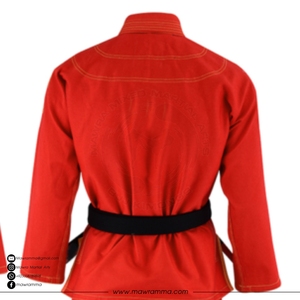 ชุดยิวยิตสู BJJ แบบสั่งทำพิเศษ พร้อมโลโก้  ผ้าฝ้าย 100% ทอลายเพิร์ลวีฟ ชุดกิโมโนบราซิลเลียนยิวยิตสู สำหรับนักกีฬา  ชุดฝึกซ้อมสำหรับผู้ชายและผู้หญิง - Product Image 4