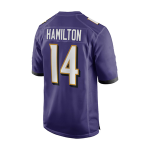Hot Selling OEM Service <b>Cheap</b> Price Breathable Short Sleeve American Football Jersey 100% Polyester Lightweight Custom Team Name - Product Image 4