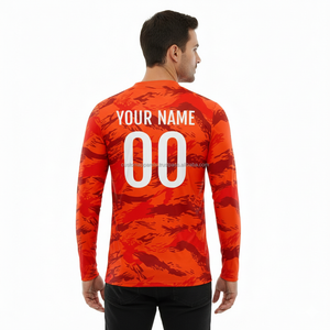 Camiseta Lisa de Manga Larga Informal, de Poliéster Jersey, Suave al Tacto, 220 g/m², para Impresión Personalizada - Product Image 4