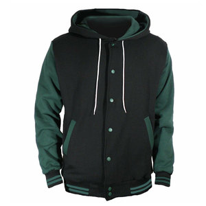 Industry Trending OEM Unisex Formal Coated Spring Custom Embroidered Logo Polyester/Cotton <b>Baseball</b> <b>Bomber</b> <b>Jacket</b> - Product Image 5