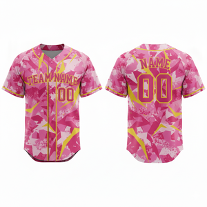 Camiseta de Béisbol Personalizada, Transpirable, de Secado Rápido, 100% Poliéster, Sublimada, con Cuello en V, Unisex, Logotipo Frontal, Speed Plus - Product Image 2