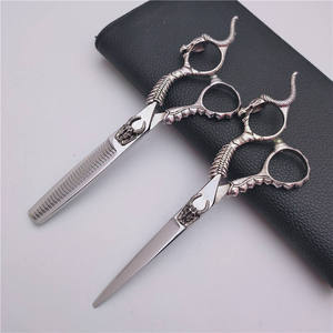 Ciseaux de barbier professionnels pour une coupe et un coiffage précis des cheveux, ciseaux en acier inoxydable tranchants pour salon et barbier - Product Image 3