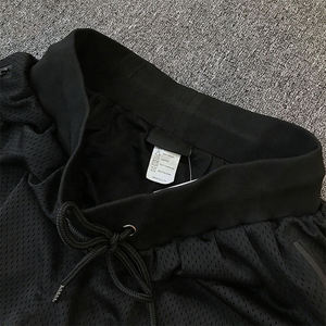 Shorts de basket-ball respirants en maille pour l'entraînement, tissu doux, coupe décontractée - Product Image 4