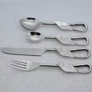 ชุดช้อนส้อมสแตนเลสสตีลสุดหรูสำหรับงานจัดเลี้ยง - Product Image 1