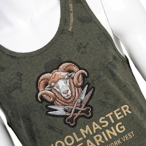 เสื้อกั๊กตัดขนแกะ ปักโลโก้ตามสั่ง รับผลิตแบบ OEM/ODM ผ้าฝ้าย 100% ดีไซน์หางยาว ขายส่งจากโรงงาน - Product Image 5