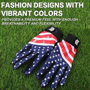 Guantes de Fútbol Americano de Silicona Superadherentes de la Mejor Calidad, Ligeros y Profesionales para Adultos y Jóvenes - Product Image 5