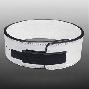 Ceintures de musculation en cuir de vachette 10MM personnalisables, respirantes, pour soulever des poids, soutien lombaire, entraînement de squat en salle de sport, sécurité fitness - Product Image 2