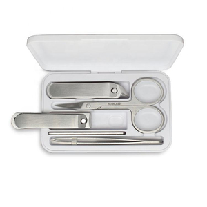 Professional 18-Piece Metal <b>Nail</b> Kit with 4 in 1 <b>Nail</b> Clipper Complete Manicure & Pedicure <b>Set</b> Durable Travel Case Included - Product Image 6