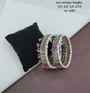 PADMAWATI Private Limited Luxury Tungsten <b>Gold</b> Plated Multi Color Women's <b>Bangles</b> <b>Set</b> Indian Bridal Engagement Anniversary - Product Image 1
