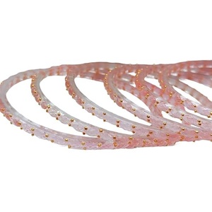 Bracelets en verre goutte de pluie à finition brillante, les plus vendus, élégants et traditionnels, pour femmes et événements spéciaux, en vente - Product Image 1