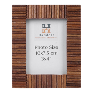 Handmade Modern Rustic Foldable Acacia Wood Photo <b>Frame</b> - Product Image 4