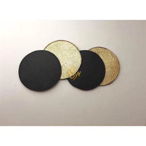 Antique Brass and Metal <b>Drink</b> <b>Coasters</b> Metal <b>Coaster</b> With Round Shape for Hammered Design in Indian Wholesale Prices Supplies - Product Image 3
