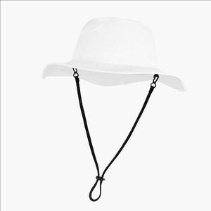 New Outdoor Wide Brim Waterproof Adjustable Unisex Fishing Fisherman String Bucket Hat - Product Image 2