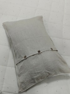 Fundas de Almohada Decorativas de Lino 100% de Alta Calidad, Color Personalizado, para Hogar y Hotel, Impresas, Venta al Por Mayor - Product Image 1
