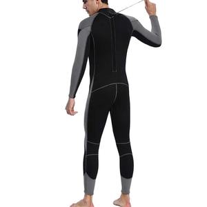Combinaison de plongée intégrale en néoprène avec fermeture éclair dorsale, étanche, pour la plongée libre, le surf, la natation, service OEM, haute qualité, combinaison de natation pour homme, fitness - Product Image 4
