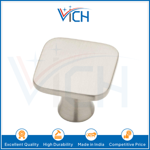 Pomo Cuadrado Moderno Vich, Herraje Premium para Muebles de Cocina y Cajones - Product Image 5