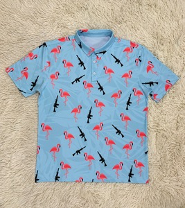 Polo de golf respirant pour homme en stock, manches courtes, tricoté, pour le tennis, le pickleball, les équipes, les activités de plein air, haute qualité - Product Image 2