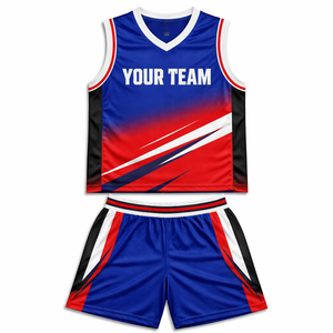 ชุดบาสเก็ตบอลแบบสั่งทำ OEM ไซส์ใหญ่พิเศษ แห้งเร็ว ระบายอากาศได้ดี ผลิตจากโพลีเอสเตอร์ 100% พิมพ์ลายชื่อและหมายเลขผู้เล่นแบบ Sublimation - Product Image 5