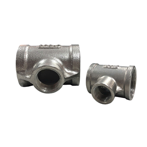 Accesorios de Plomería de Acero Inoxidable 201/304 para la Industria de Aplicaciones, Marca Chico, Tipo Reductor en T, Fundición Personalizada OEM/ODM, Superficie Lisa, con Logotipo - Product Image 1