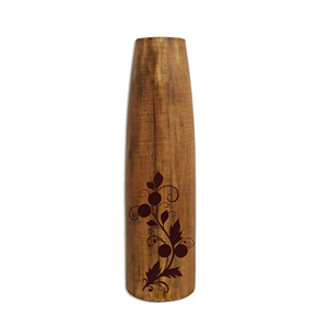 Jarrones de Madera Rústicos al por Mayor, Jarrones de Madera Vintage Hechos a Mano para Centros de Mesa, Decoración Moderna para el Hogar, Hotel, Bodas - Product Image 1