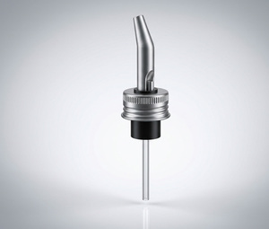 Metal Wine Pourer & Stopper Reusable <b>Bar</b> <b>Tool</b> Modern Design - Product Image 1