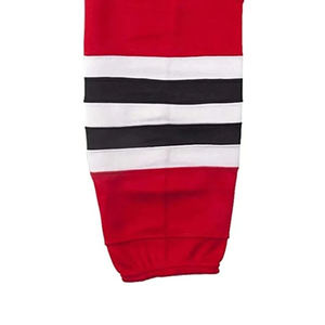 Chaussettes de hockey sur glace personnalisées pour équipe, en tissu extensible, construction durable, qualité supérieure, tricot de performance respirant - Product Image 3