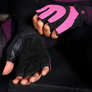 Guantes de Gimnasio Antideslizantes Ajustables para Levantamiento de Pesas, Guantes Transpirables para Ejercicio, Entrenamiento de Fuerza y Fitness - Product Image 5