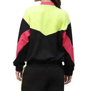 Ensembles de survêtements coupe-vent personnalisés pour femmes, 2 pièces, couleur unie, légers, respirants, avec sweat à capuche court zippé et pantalon, Printemps/Été 2026 - Product Image 5