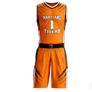 Ensembles d'uniformes de basketball en tissu respirant et confortable avec taille personnalisée, uniformes de basketball imprimés par un fabricant professionnel - Product Image 4