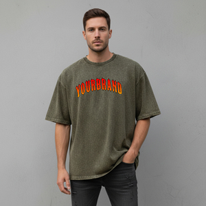 Camisetas de Manga Corta para Hombre, 100% Algodón, Estilo Hip Hop, Corte Holgado, Secado Rápido, Nuevo Modelo - Product Image 6