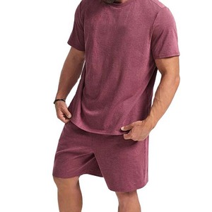 Ensemble d'été en coton 2 pièces pour homme - Product Image 2